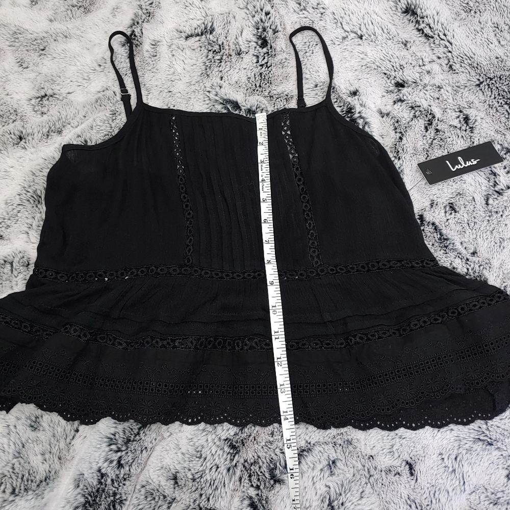 Final price Lulu's ruffle Top - Picture 5 of 8